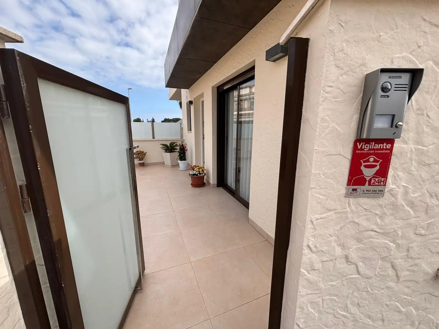 Balcony of Houses for sale in Torre-Pacheco  with Air Conditioner, Heating and Private garden