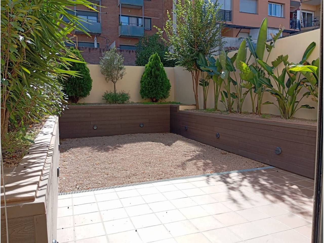 Terrace of Flat for sale in Sant Cugat del Vallès  with Air Conditioner, Private garden and Parquet flooring