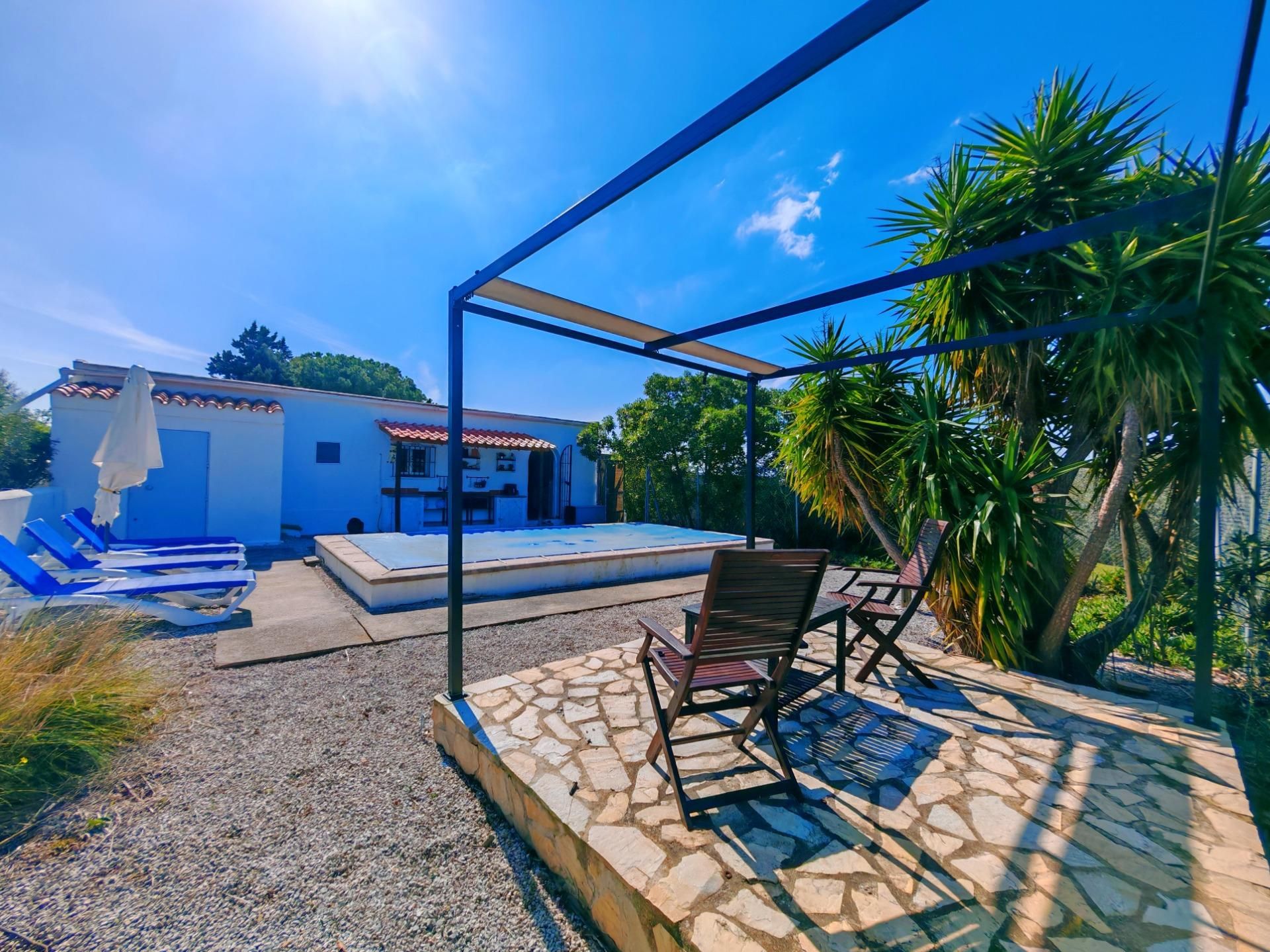 Jardí de Casa o xalet en venda en Medina Sidonia amb Jardí privat, Piscina i Moblat