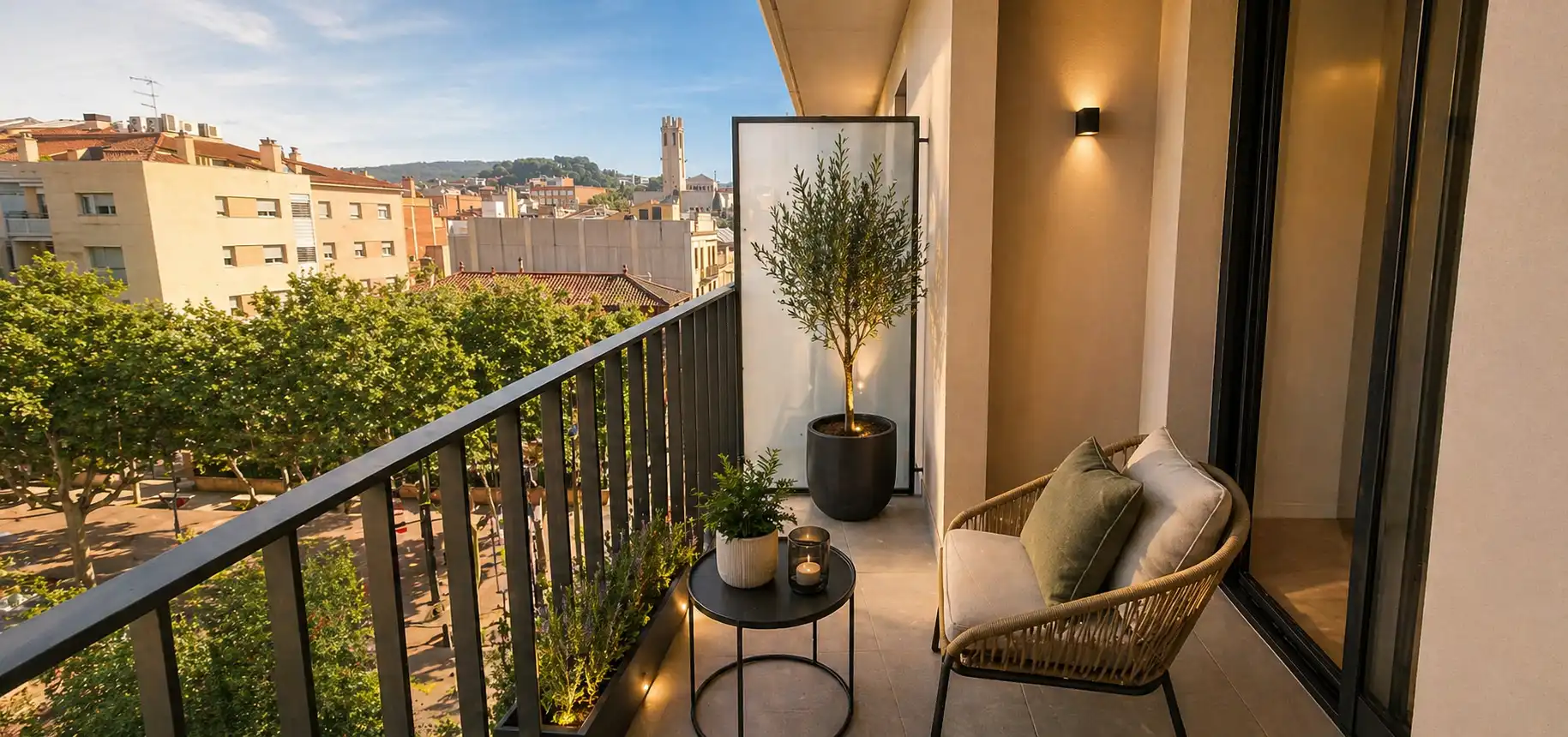 Neubau-Wohnung mit Terrasse zum Verkauf in Carrer de Foment 1