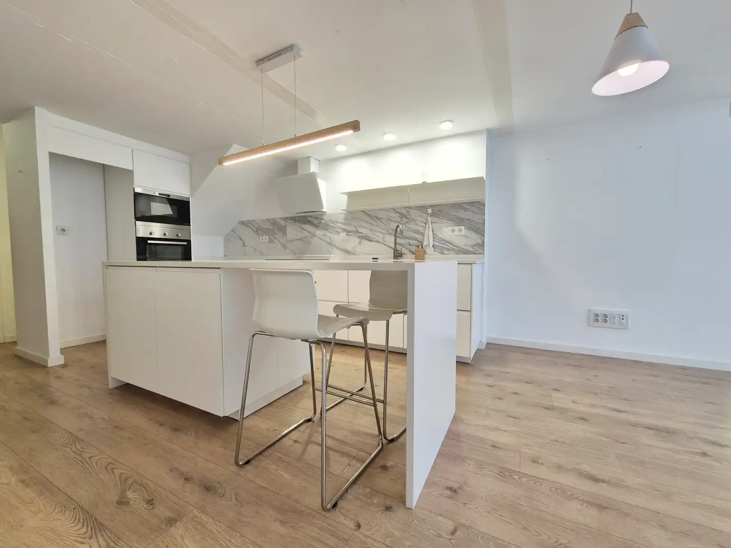 Küche von Wohnung zum Verkauf in Valencia mit Klimaanlage, Heizung und Terrasse