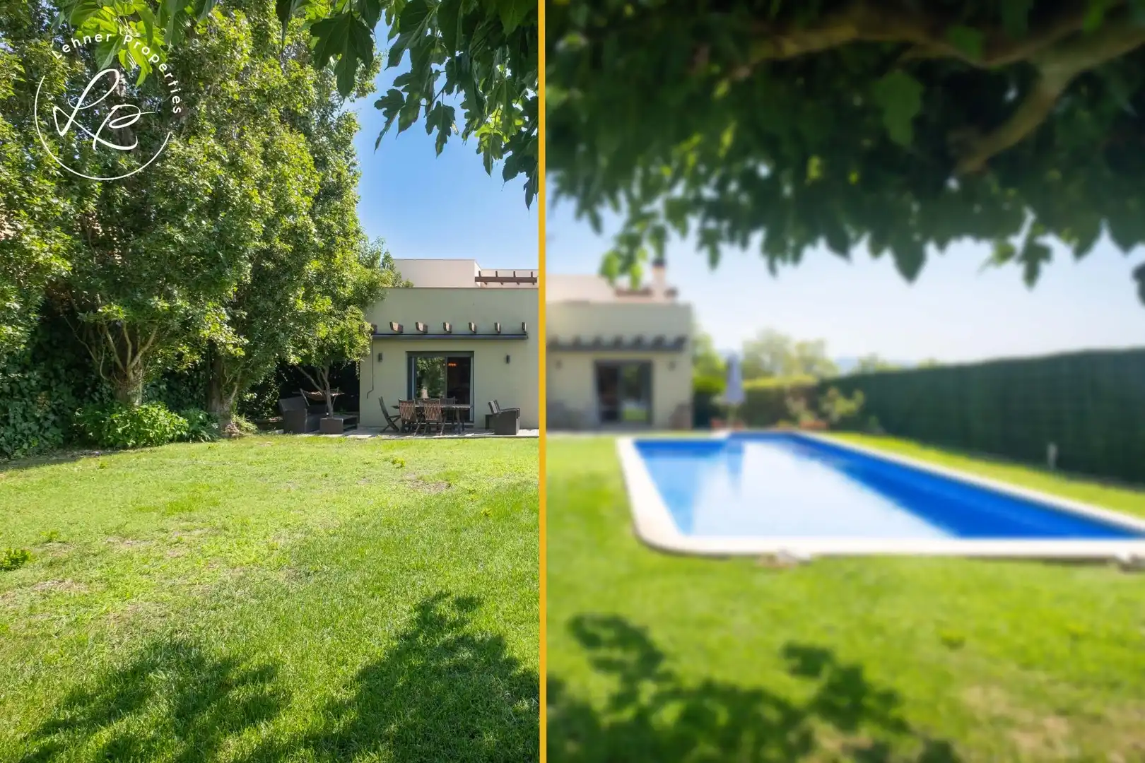 Garden of Detached homes for sale in Pedret i Marzà  with Air Conditioner, Heating and Private garden