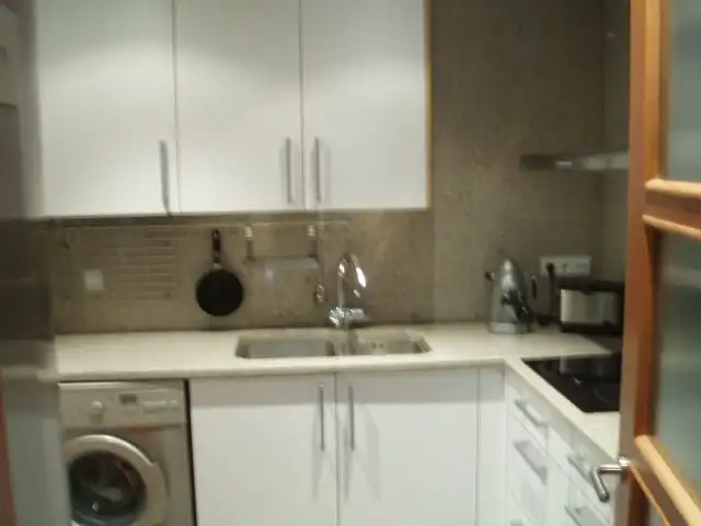 Cocina de Piso de alquiler en Terrassa con Calefacción, Terraza y Amueblado
