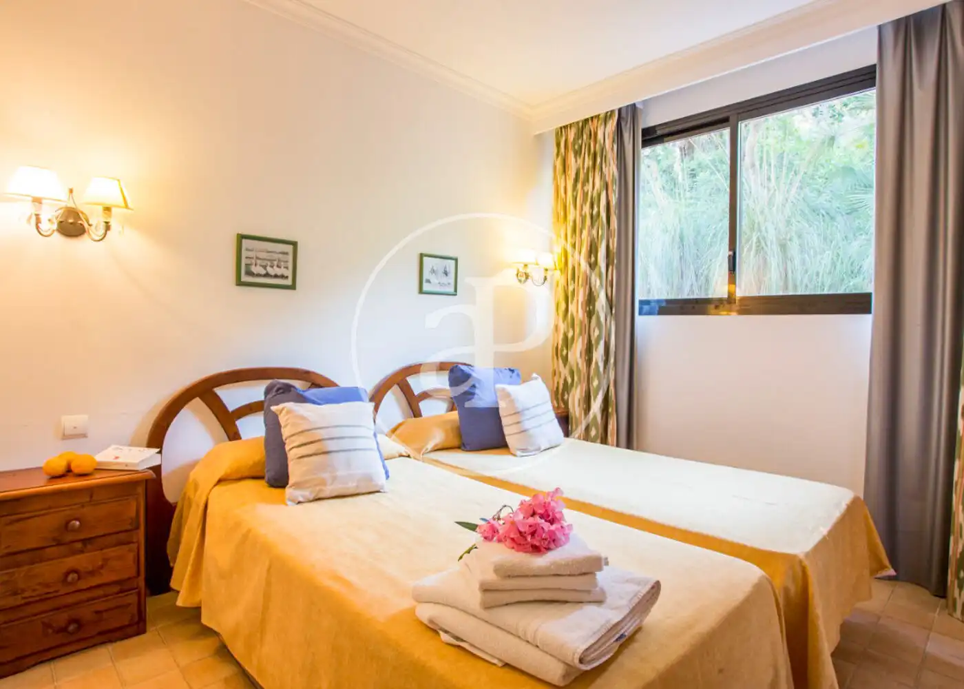 Bedroom of Houses for rent in Pollença  with Air Conditioner, Private garden and Terrace