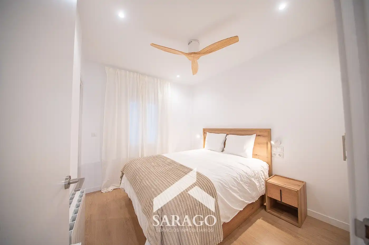 Habitación de Piso de alquiler en Madrid con Aire acondicionado, Calefacción y Amueblado