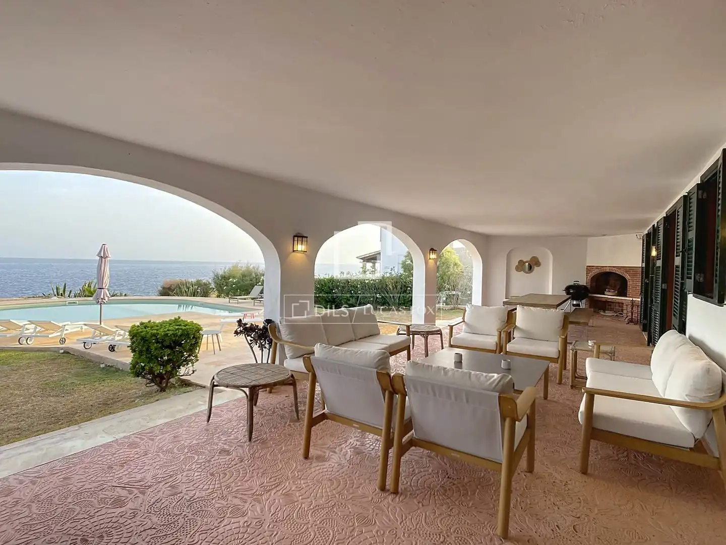 Terrassa de Casa o xalet de lloguer en Lloret de Mar amb Aire condicionat, Calefacció i Jardí privat