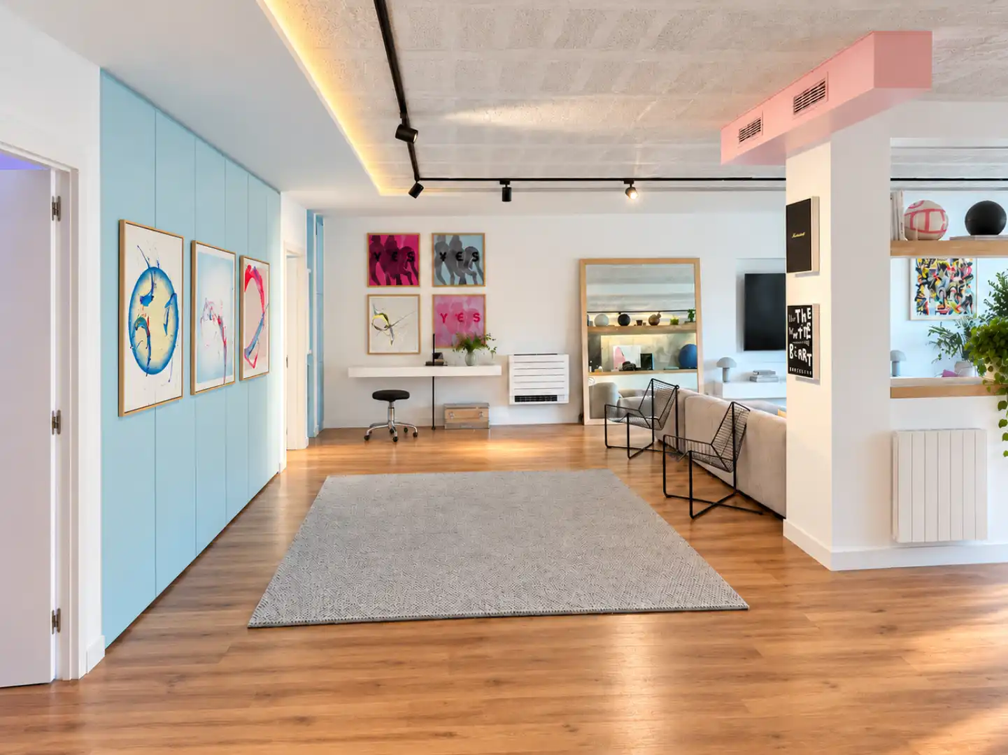 Sala de estar de Piso en venta en Campanet con Calefacción y Jardín privado