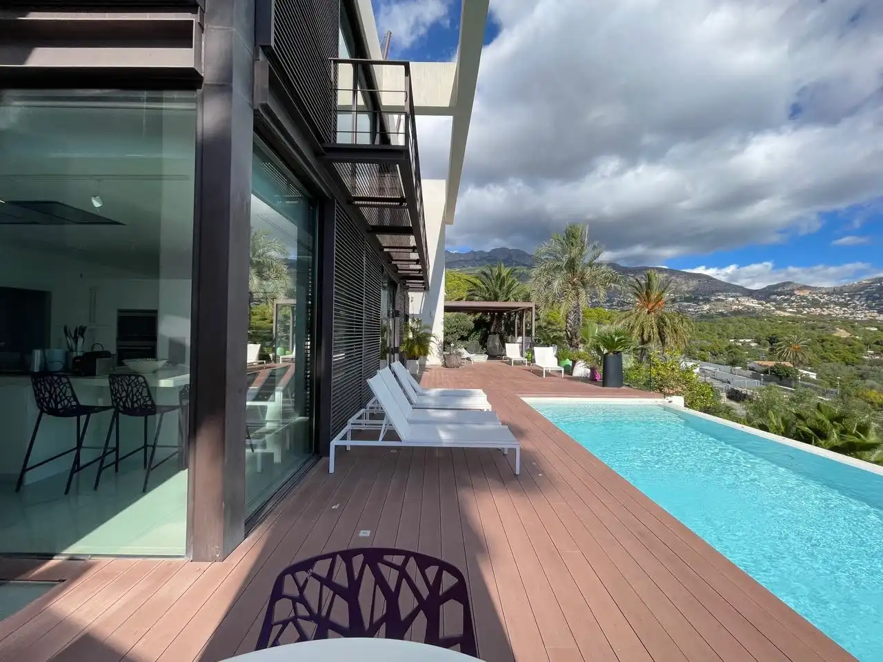Terraza de Casa o chalet en venta en Benidorm con Piscina
