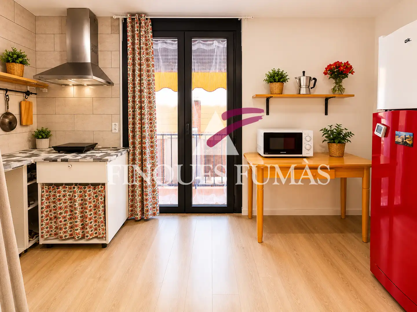 Balcony of Houses for sale in Calaf  with Heating, Parquet flooring and Storage room