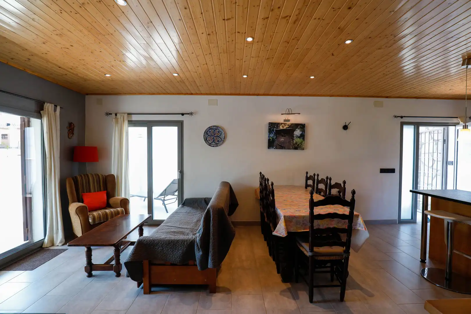 Esszimmer von Haus oder Chalet zum Verkauf in L'Escala mit Klimaanlage, Terrasse und Möbliert