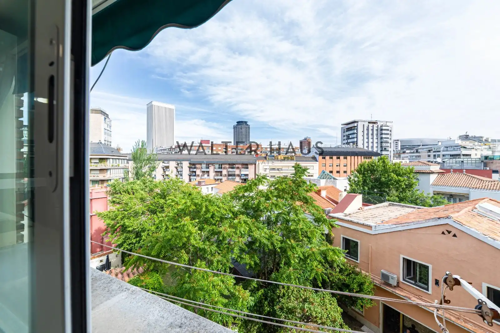 Terraza de Piso de alquiler en Madrid con Aire acondicionado, Calefacción y Terraza