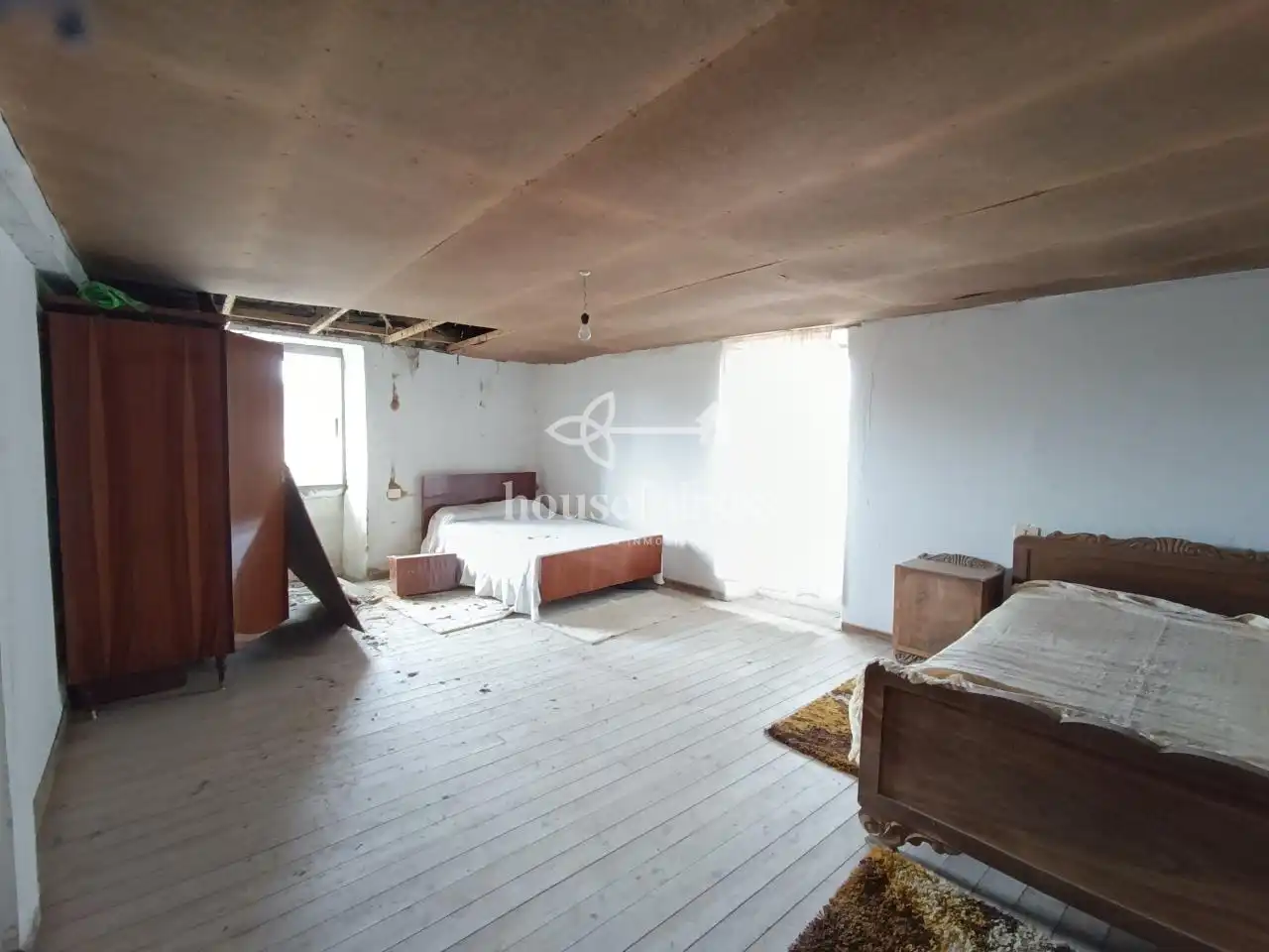 Habitación de Finca rústica en venta en Friol con Calefacción, Jardín privado y Terraza