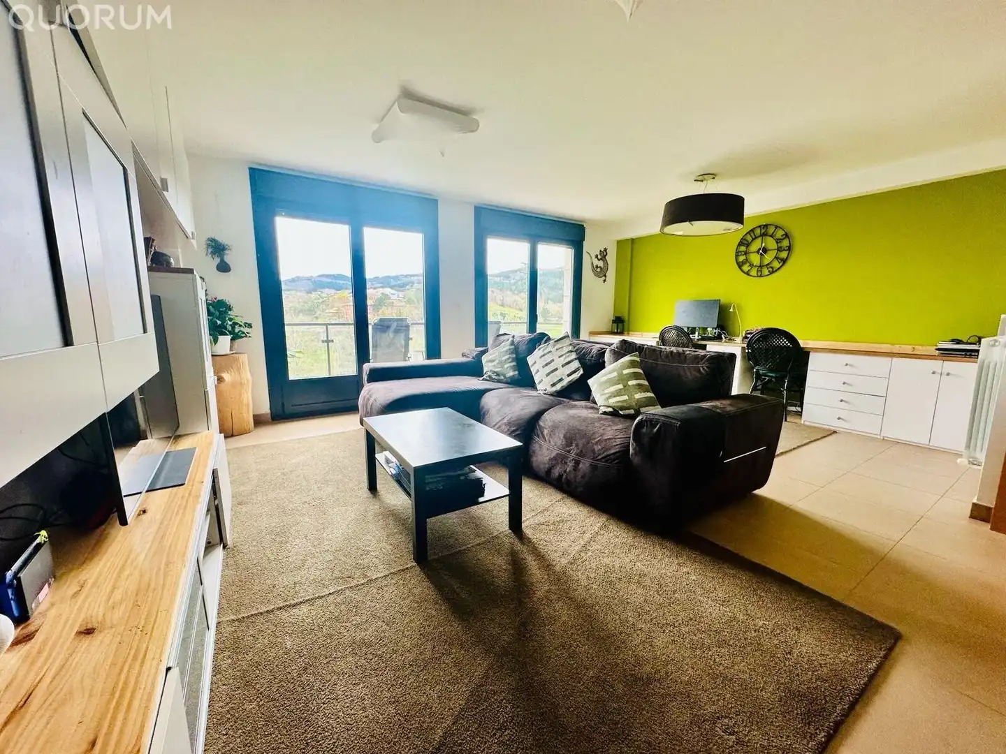 Sala de estar de Casa adosada en venta en Galdakao con Calefacción, Jardín privado y Terraza