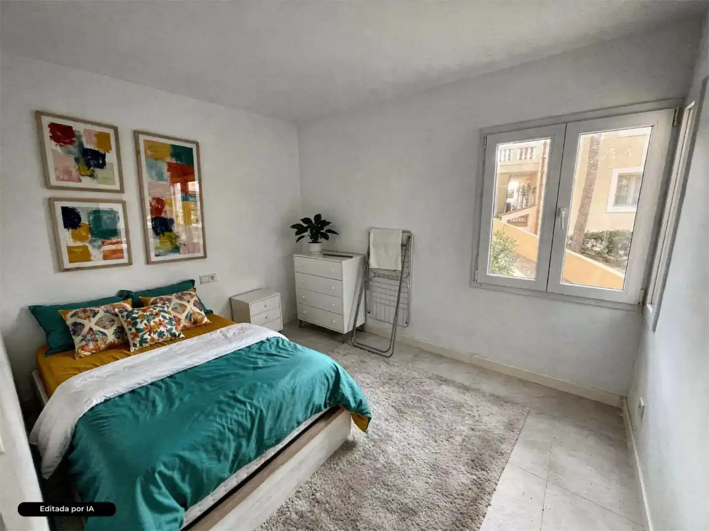Schlafzimmer von Wohnung zum Verkauf in Andratx mit Klimaanlage und Schwimmbad