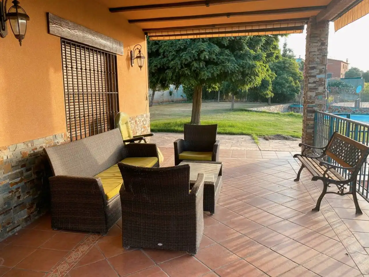 Terrace of Houses for sale in Plasencia  with Air Conditioner, Private garden and Swimming Pool