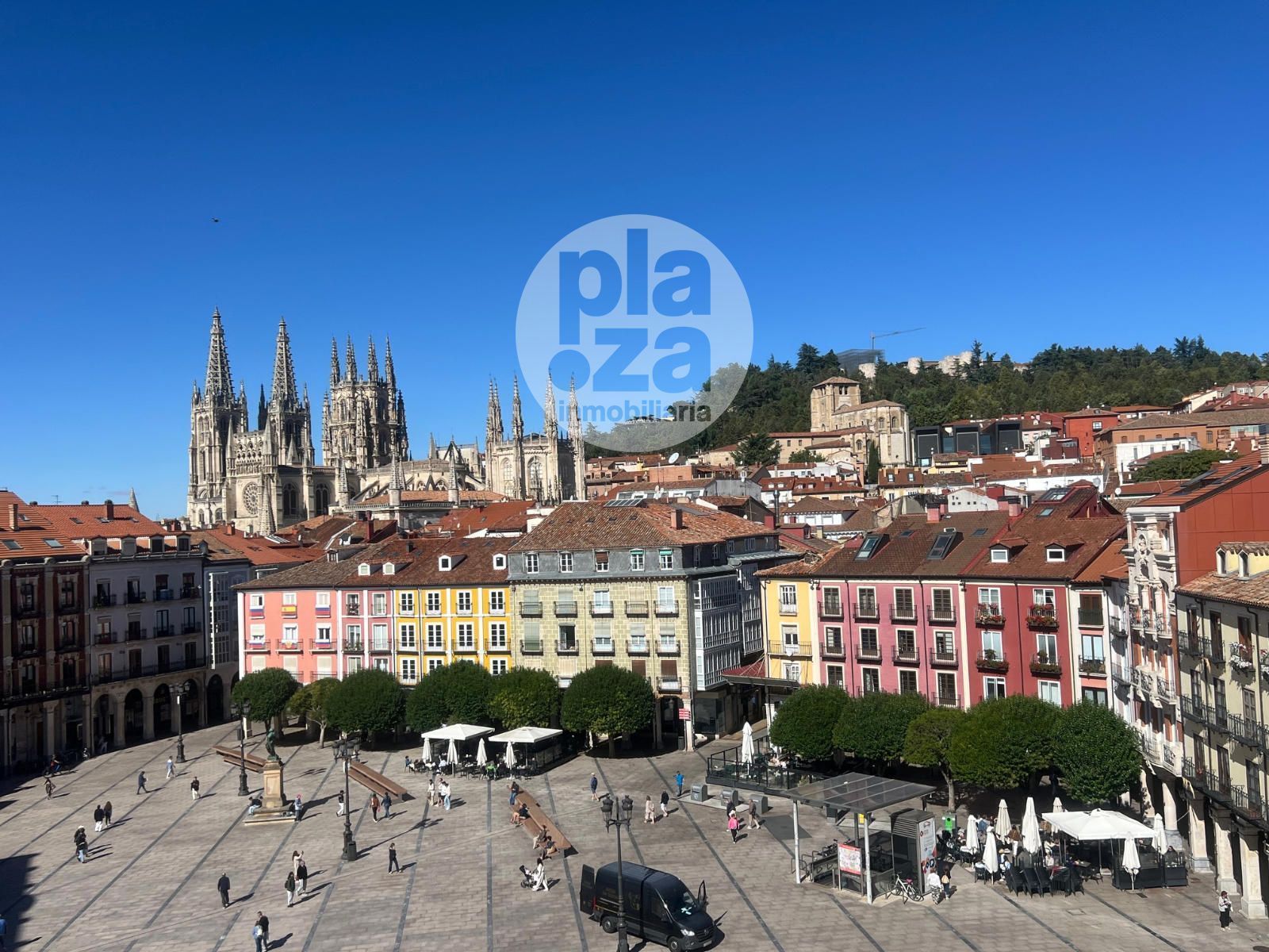 Exterior view of Flat to rent in Burgos Capital  with Heating and Furnished