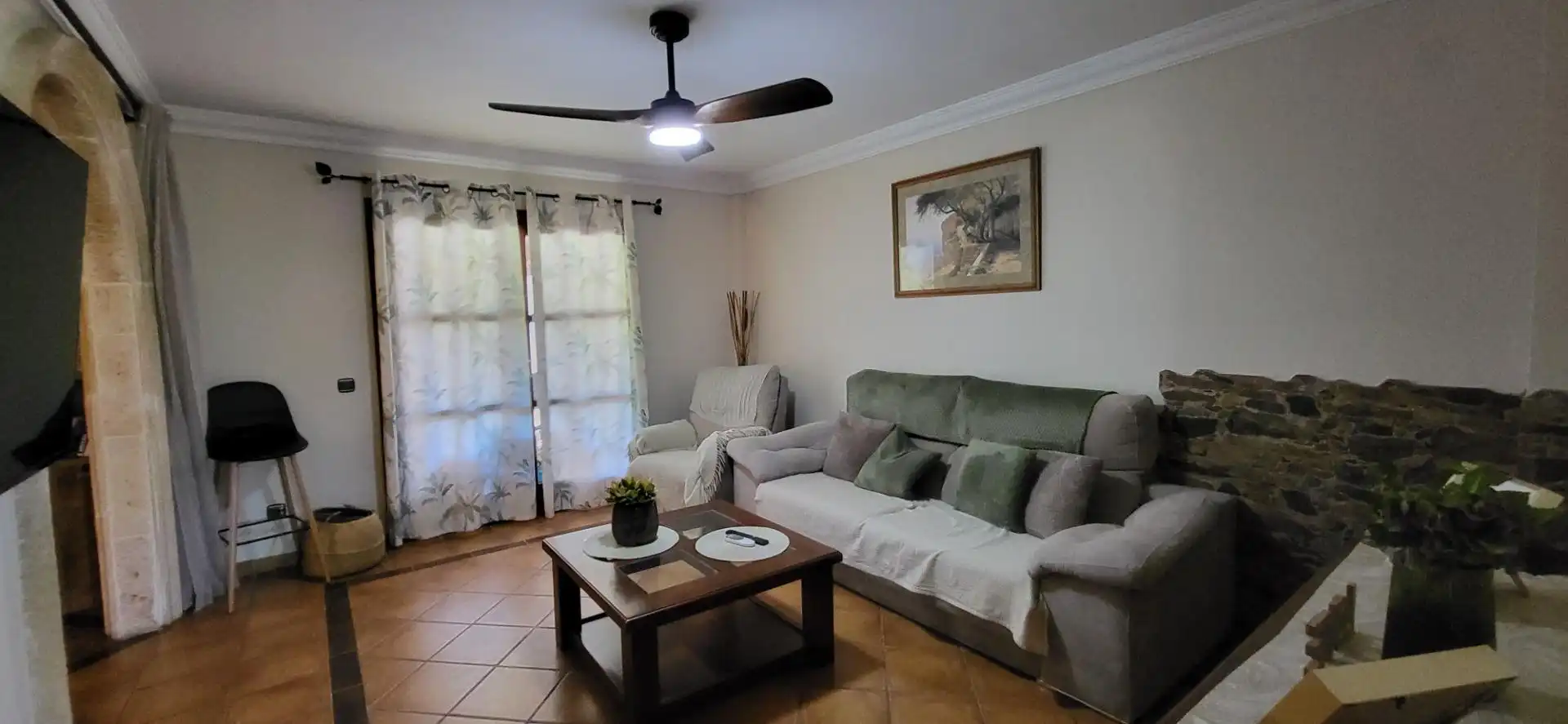 Sala de estar de Casa o chalet en venta en Marbella con Jardín privado, Terraza y Trastero