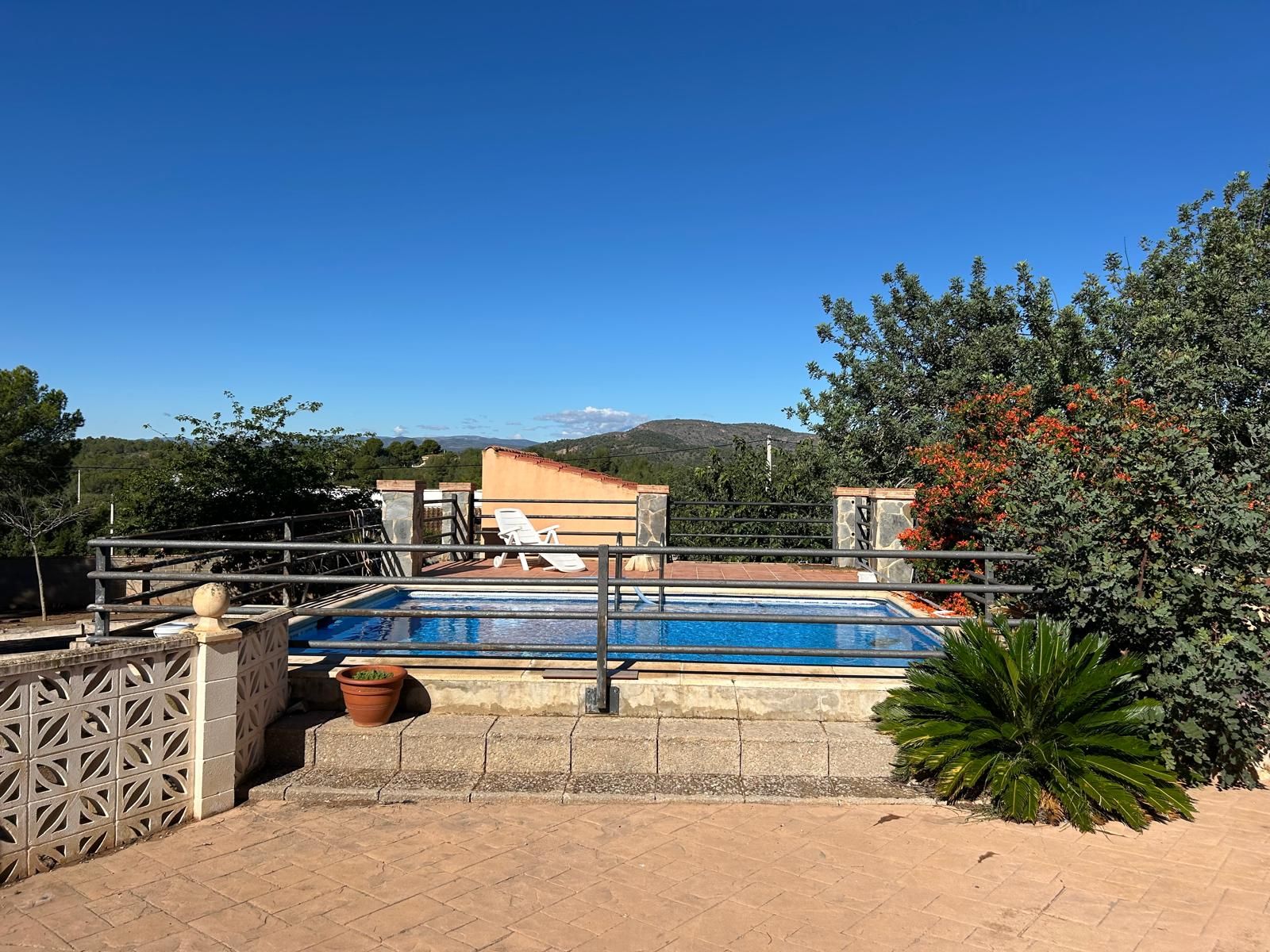 Piscina de Casa o xalet en venda en Olocau amb Aire condicionat, Jardí privat i Terrassa
