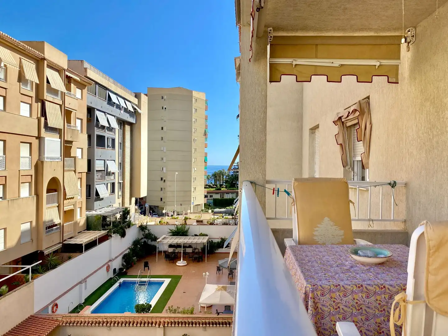 Terraza de Apartamento de alquiler en Velilla - Velilla Taramay