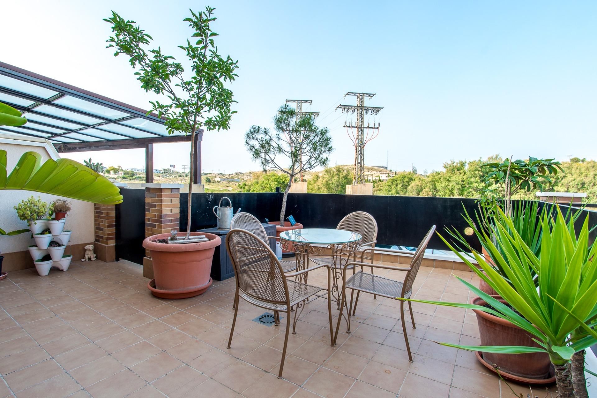 Terrassa de Dúplex en venda en Molina de Segura amb Aire condicionat, Calefacció i Jardí privat