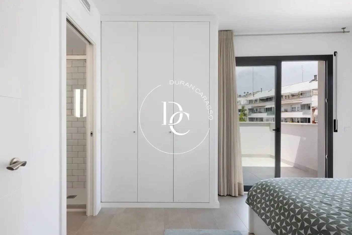 Schlafzimmer von Maisonette zum Verkauf in Sitges mit Klimaanlage, Heizung und Terrasse