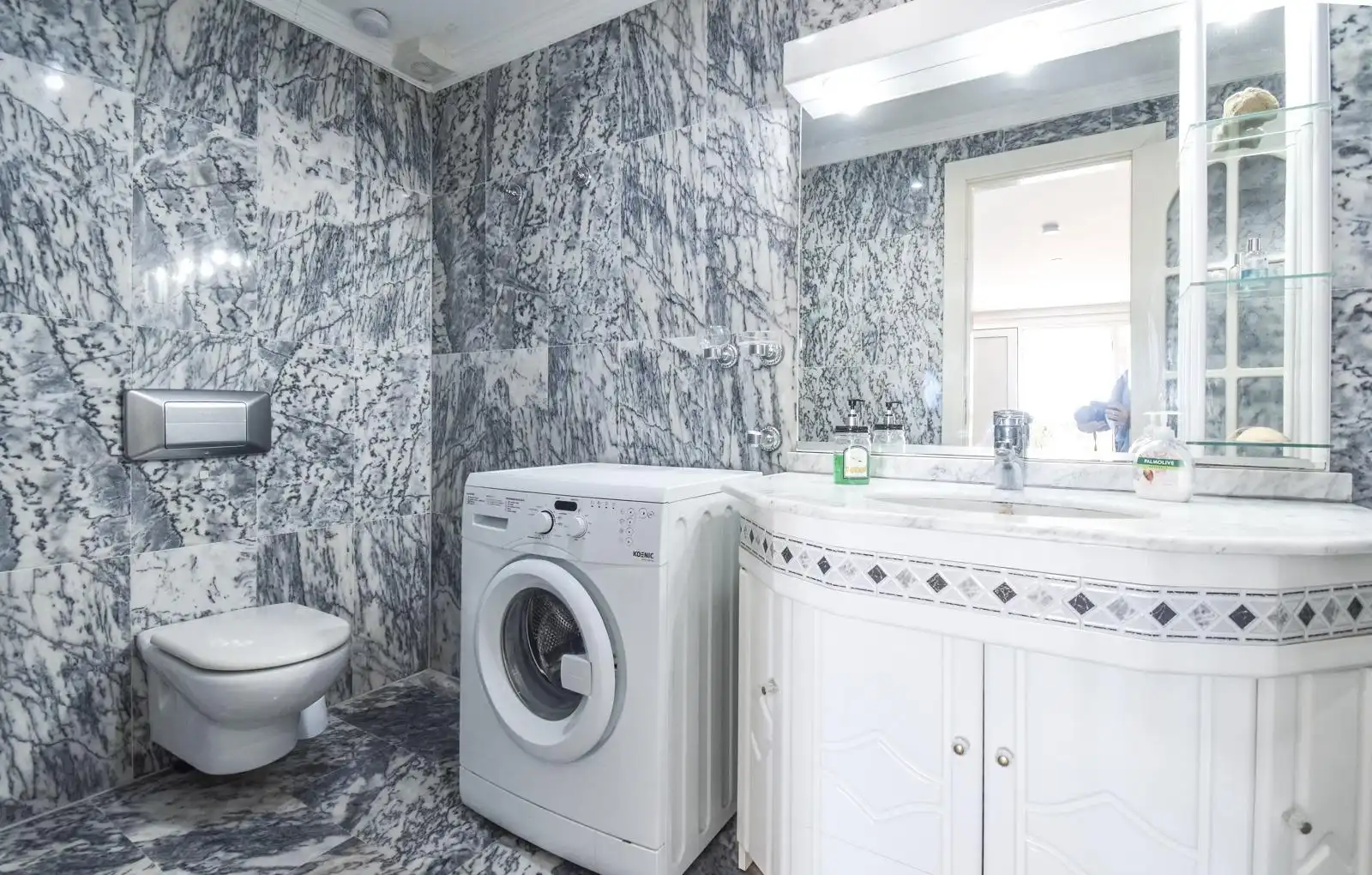 Baño de Casa o chalet de alquiler en Rincón de la Victoria con Aire acondicionado, Calefacción y Jardín privado
