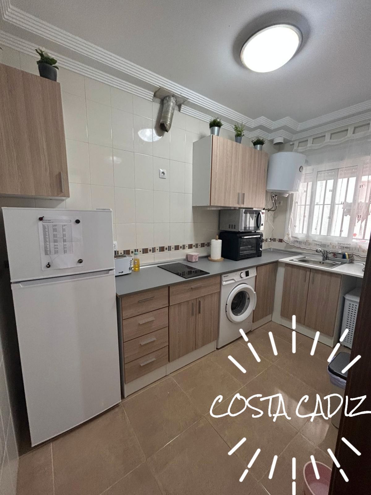 Kitchen of Flat for sale in Chiclana de la Frontera  with Furnished