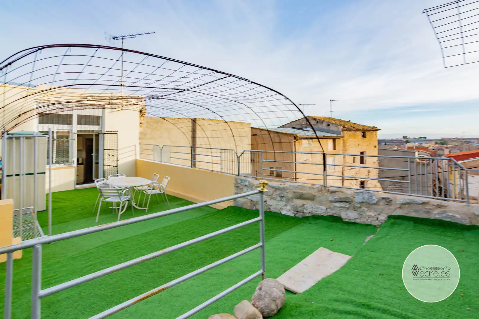 Terrace of Houses for sale in Castelló de Farfanya  with Furnished and Oven