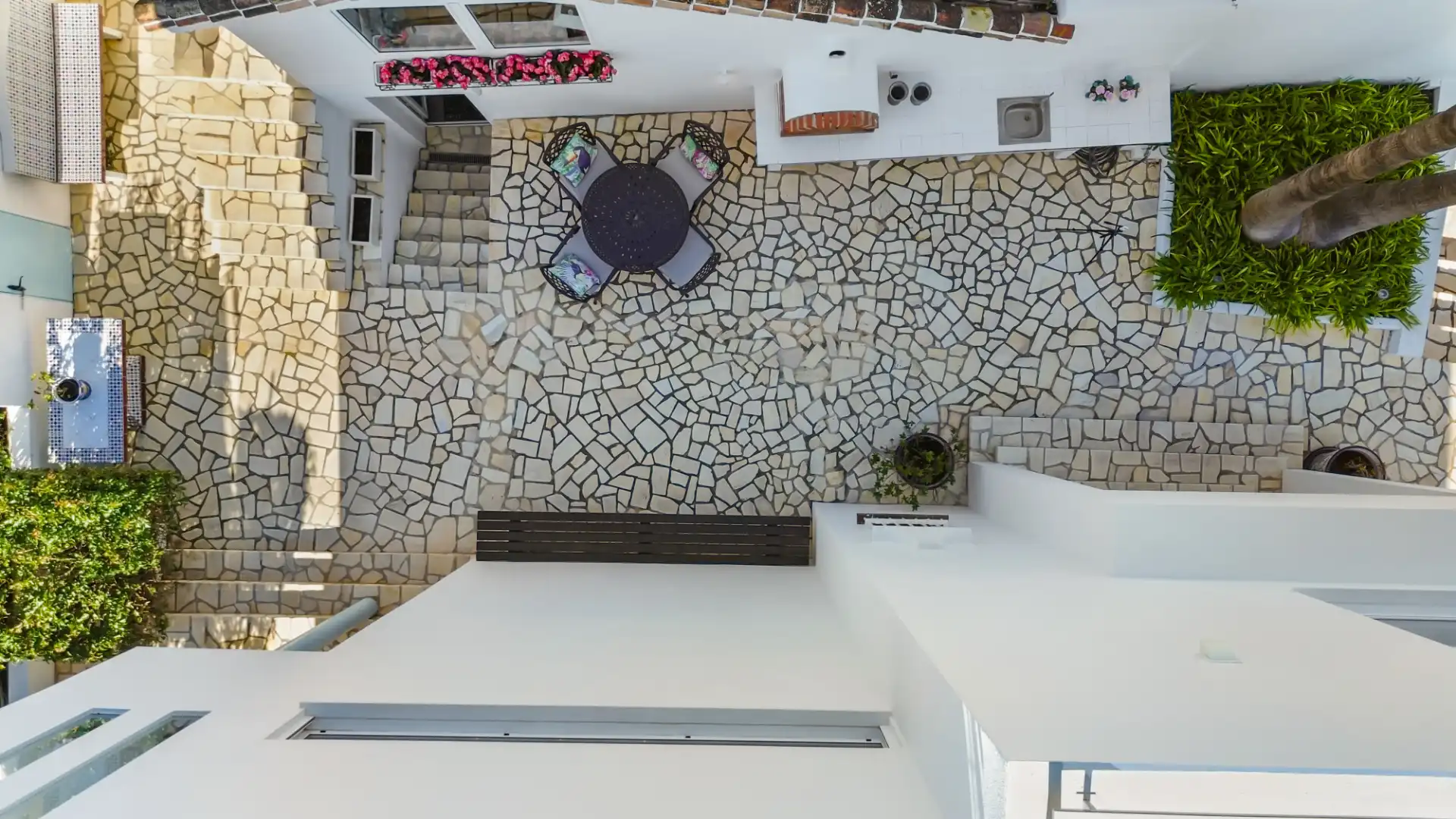 Terrassa de Casa o xalet en venda en Benalmádena amb Aire condicionat, Calefacció i Jardí privat