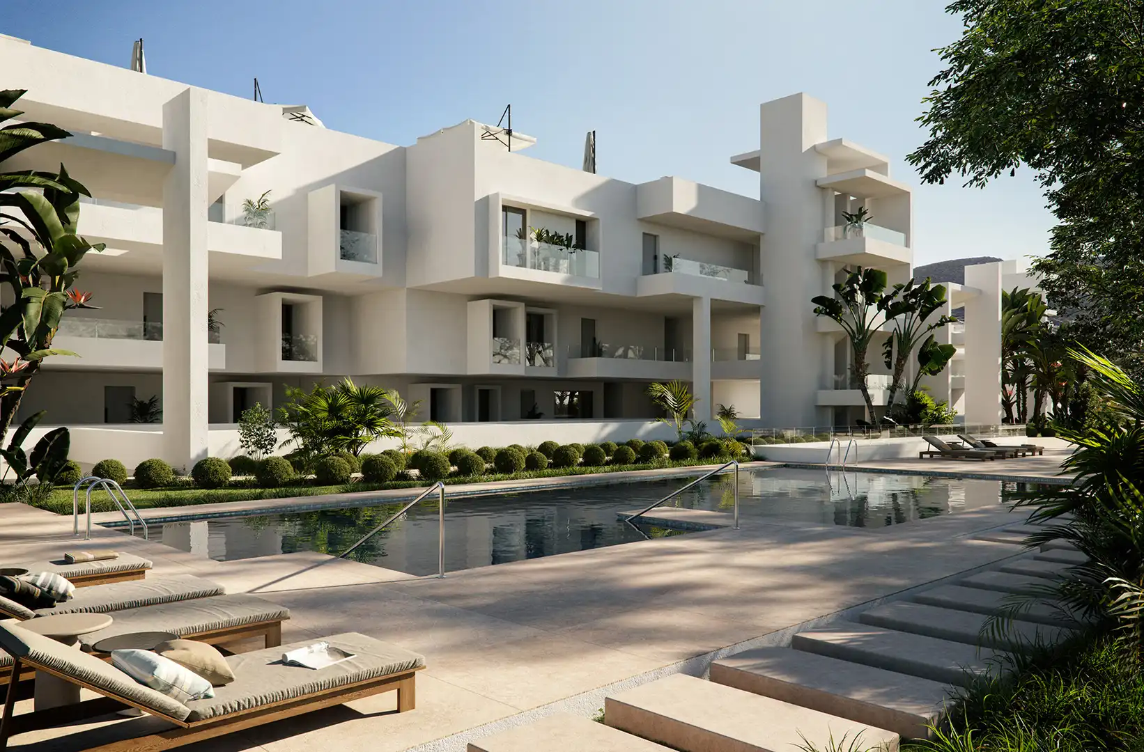 Apartament amb piscina en venda a Marbella Centro