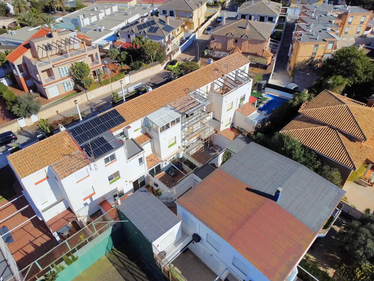 Exterior view of Duplexes for rent in Cartagena  with Air Conditioner, Heating and Terrace