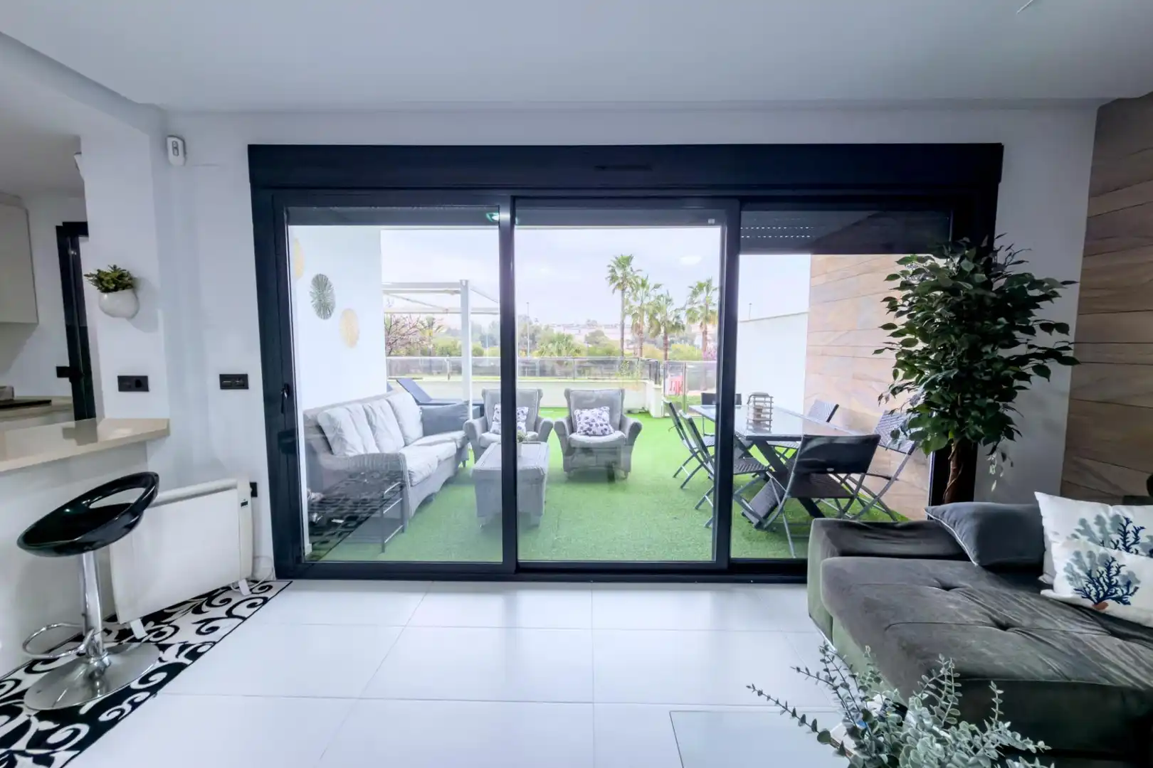 Terrassa de Planta baixa en venda en Pilar de la Horadada amb Aire condicionat, Calefacció i Jardí privat