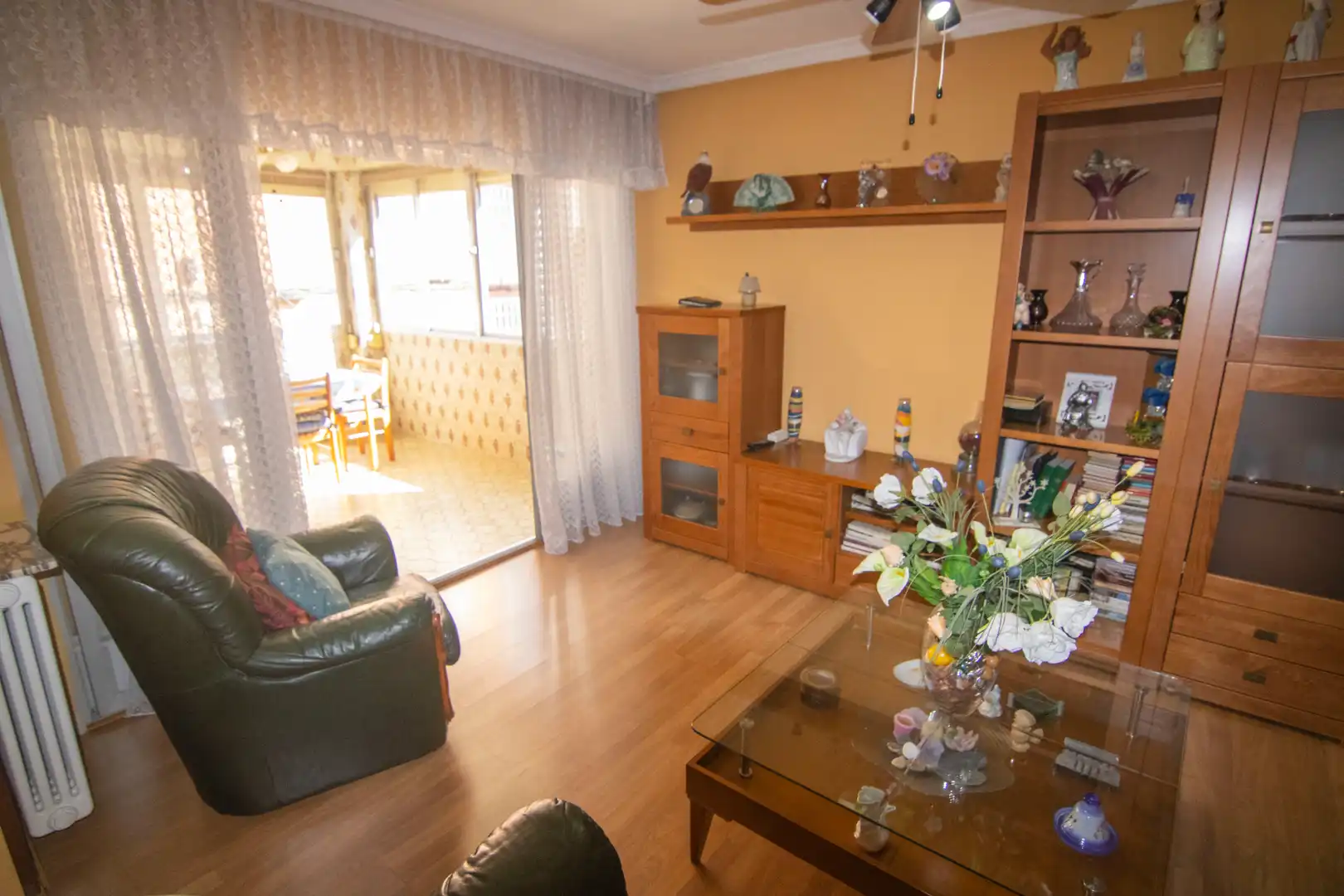 Wohnzimmer von Wohnung zum Verkauf in Madrid mit Heizung, Terrasse und Möbliert