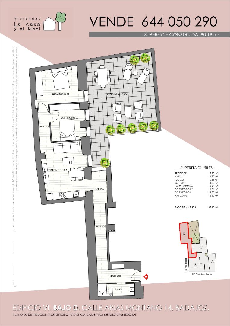 Flat for sale in Badajoz Capital