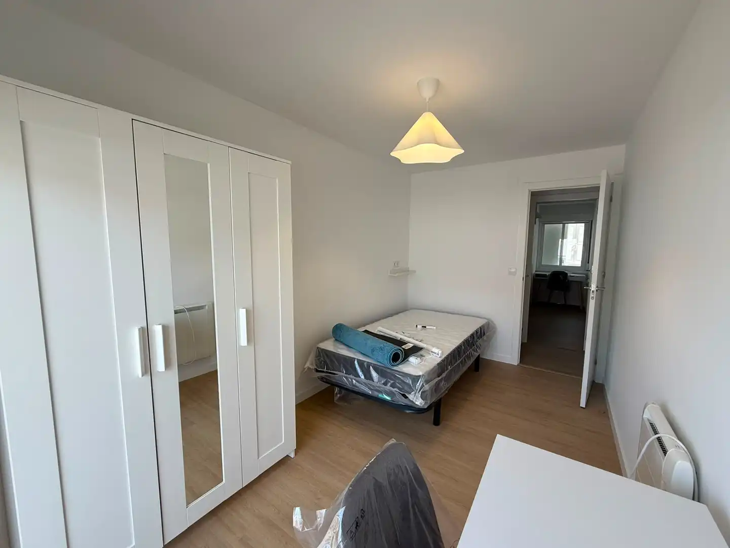 Bedroom of Flat for rent in Ferrol  with Heating, Furnished and Oven