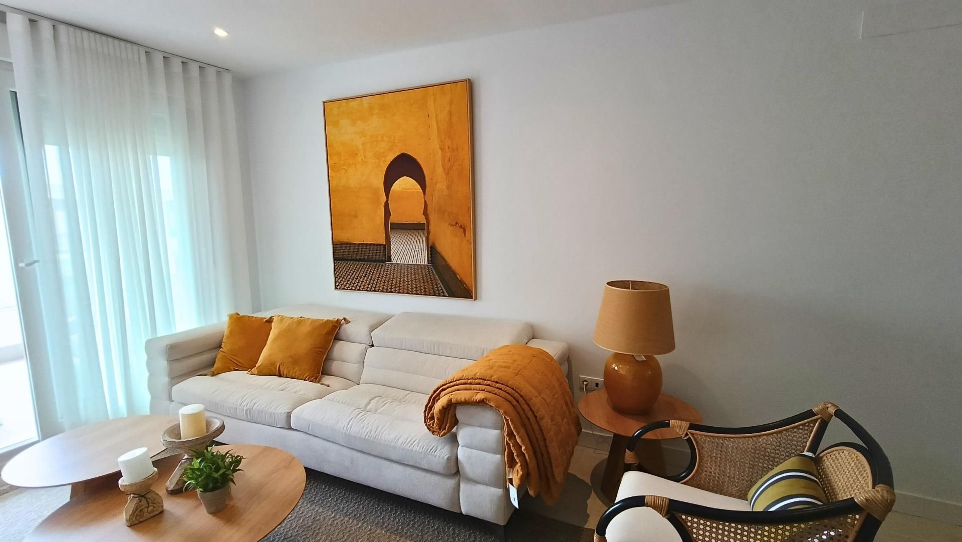 Wohnzimmer von Wohnung zum verkauf in Ayamonte mit Terrasse, Abstellraum und Balkon