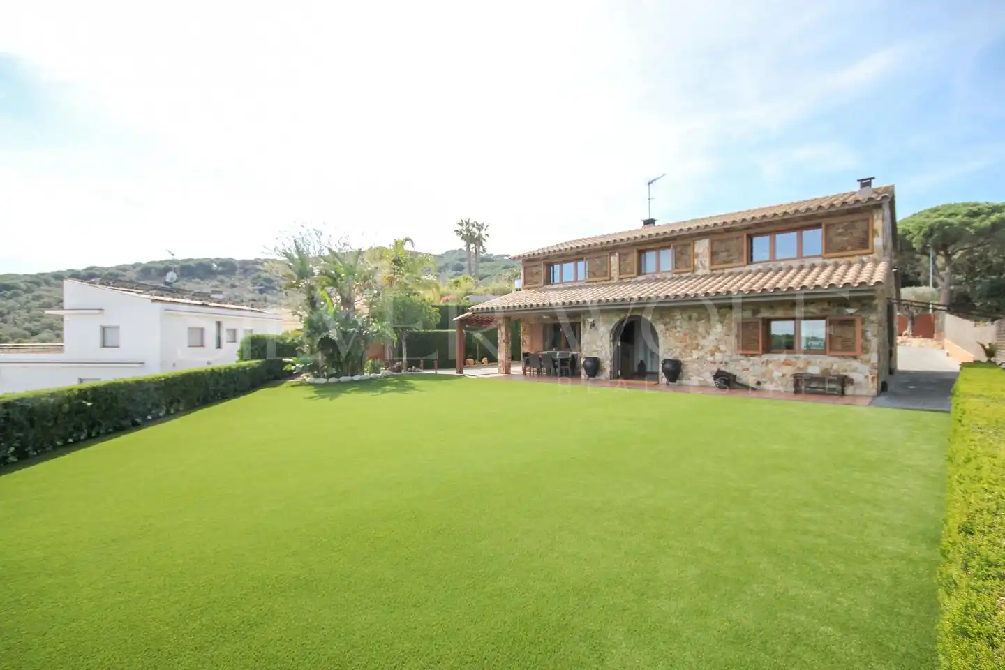 Jardín de Casa o chalet en venta en Argentona con Aire acondicionado, Calefacción y Jardín privado