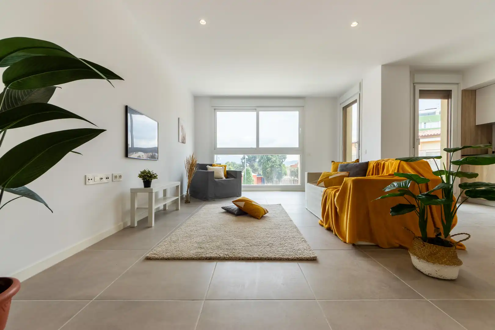Sala de estar de Piso en venta en Montblanc con Aire acondicionado, Calefacción y Terraza