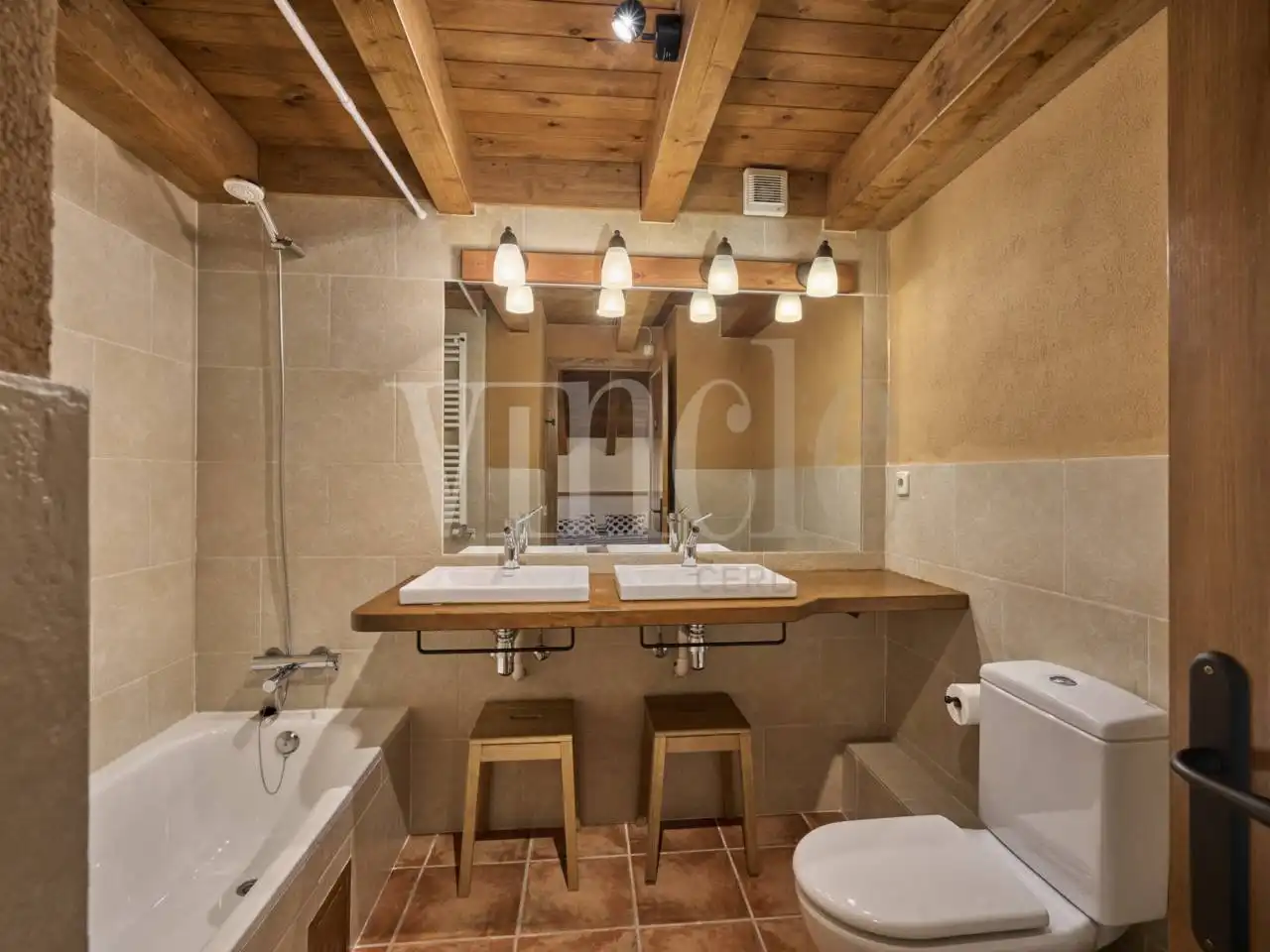 Bathroom of Duplexes for sale in Puigcerdà  with Heating, Parquet flooring and Terrace