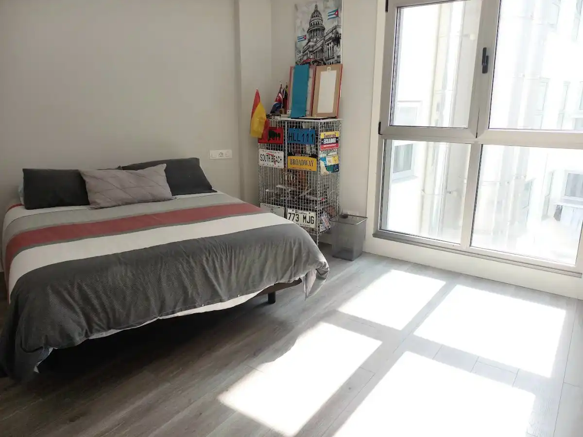 Bedroom of Flat for sale in A Coruña Capital   with Heating, Terrace and Storage room