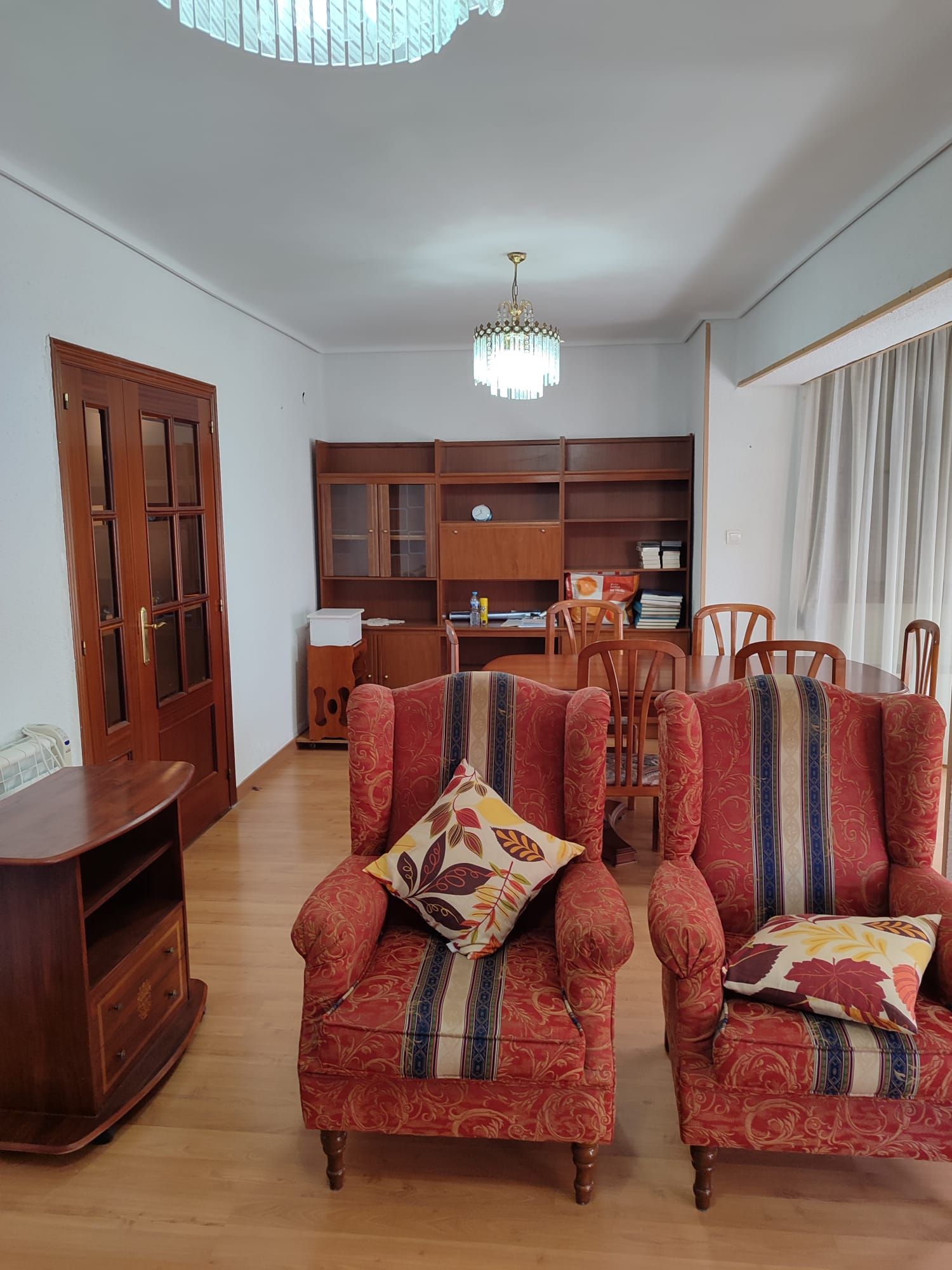 Living room of Flat for sale in Castellón de la Plana / Castelló de la Plana  with Heating, Parquet flooring and Storage room