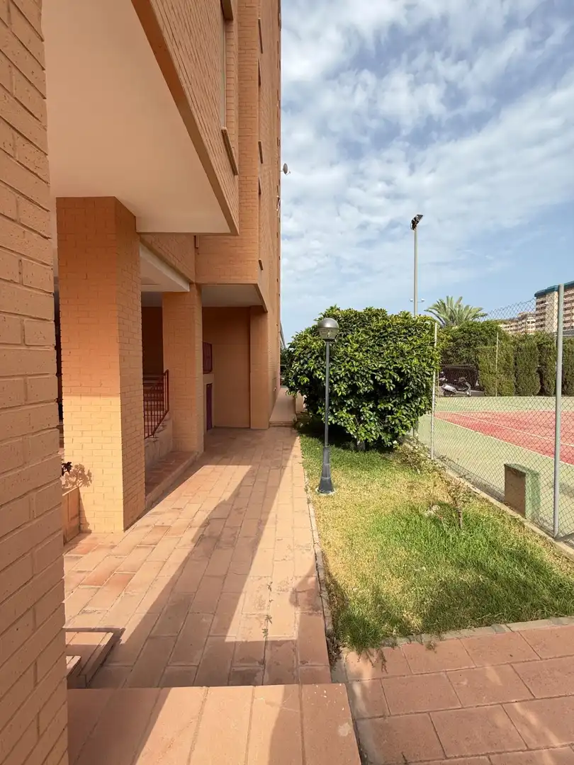 Vista exterior de Pis en venda en Alicante / Alacant amb Jardí privat, Terrassa i Traster