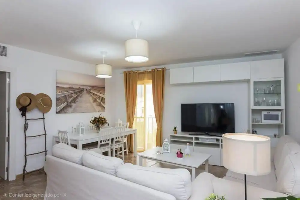 Living room of Flat for sale in Jerez de la Frontera  with Storage room and Balcony