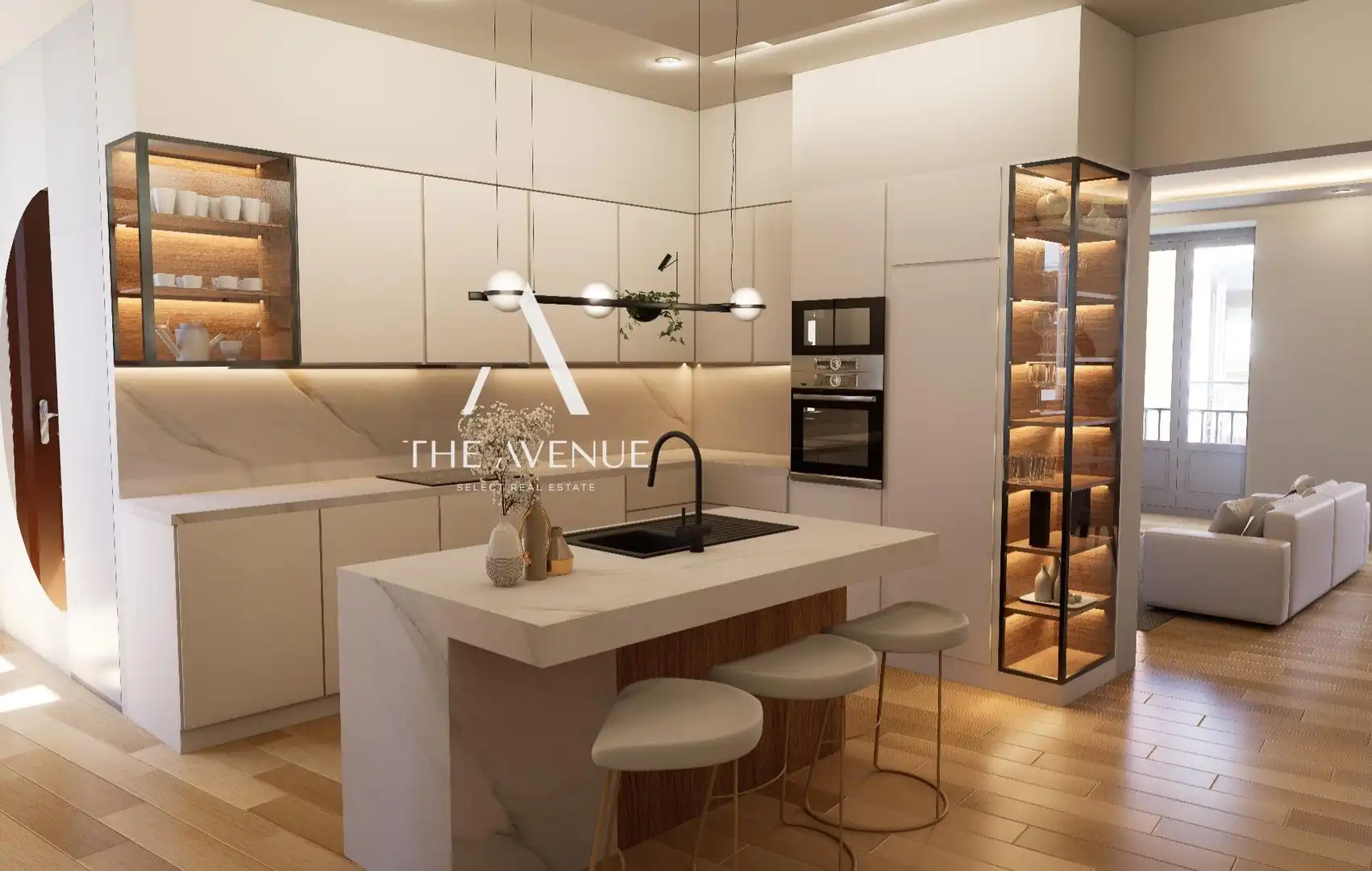 Cocina de Piso en venta en Madrid con Aire acondicionado