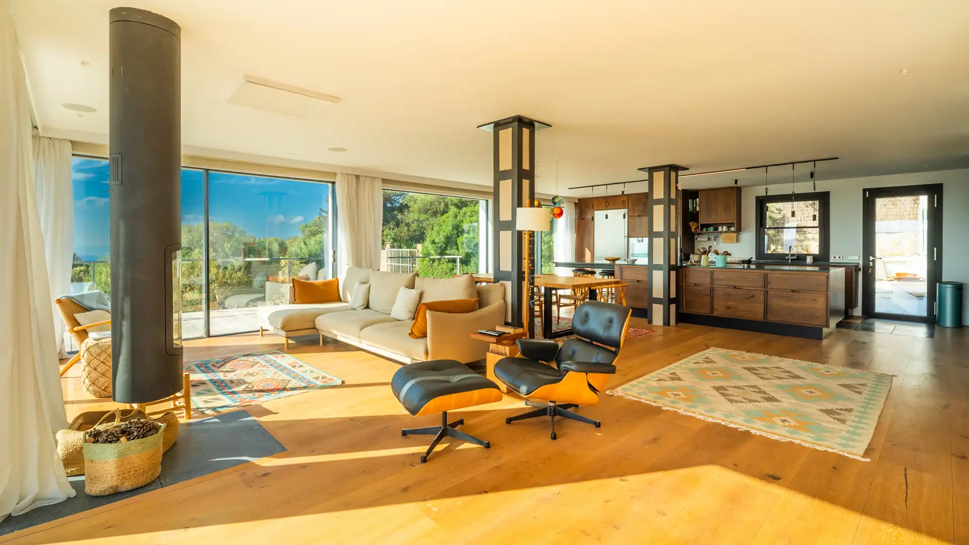 Sala de estar de Casa o chalet en venta en Tarifa con Aire acondicionado, Jardín privado y Terraza