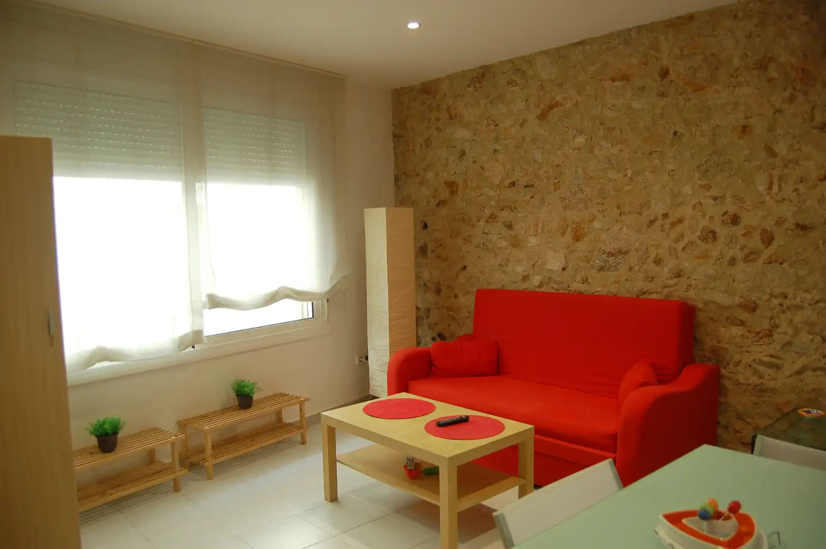 Sala d'estar de Pis en venda en Sant Feliu de Guíxols amb Calefacció, Moblat i Forn