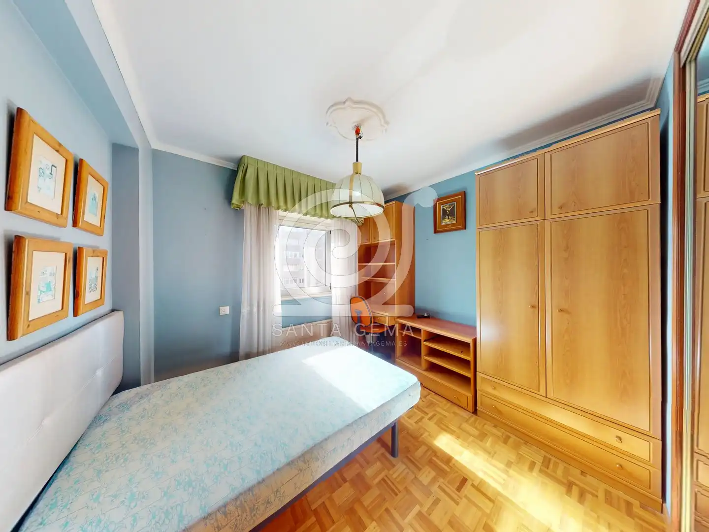 Bedroom of Flat for sale in A Coruña Capital   with Heating, Storage room and Furnished