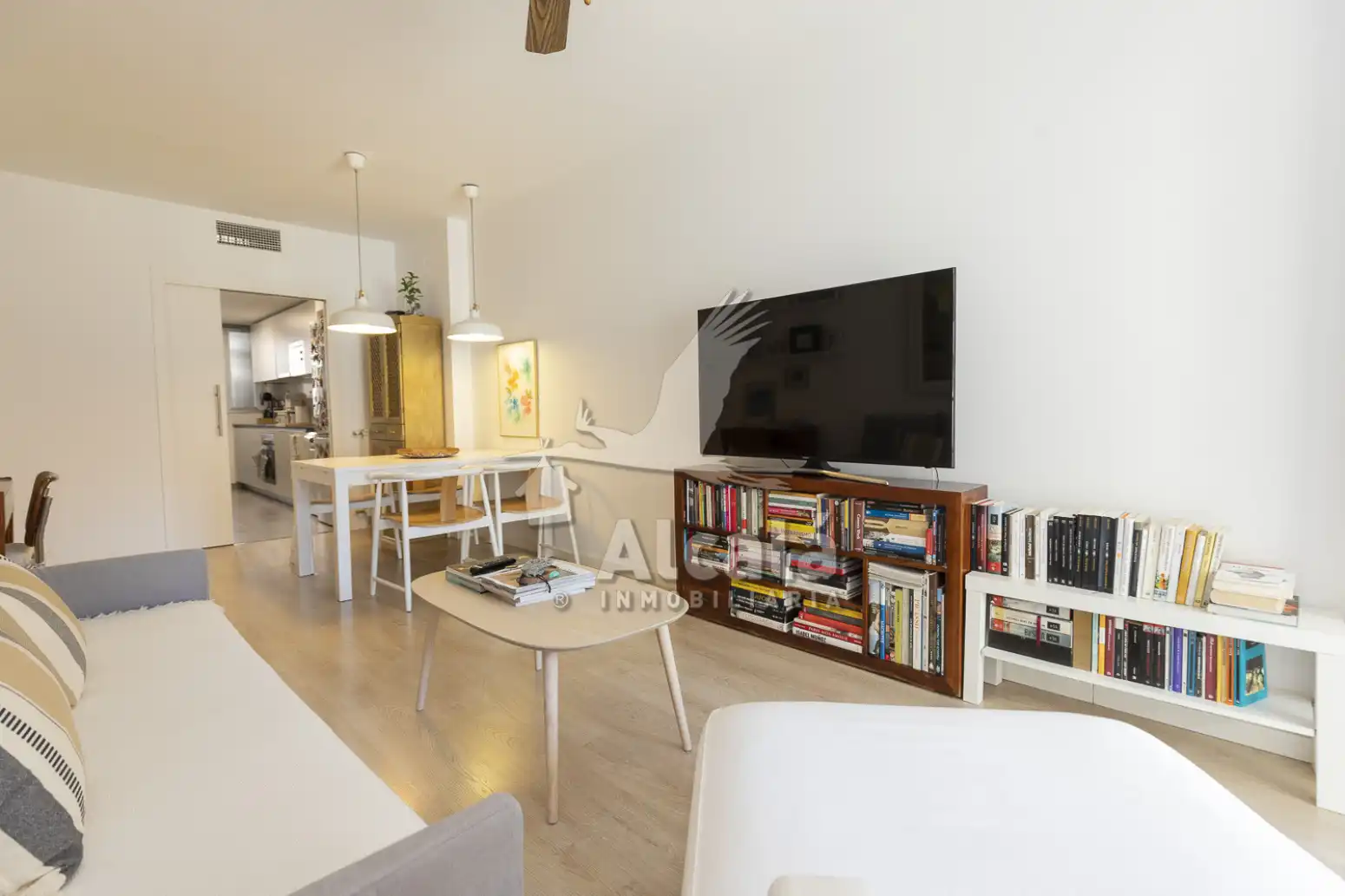 Wohnzimmer von Wohnung zum Verkauf in Alcalá de Henares mit Klimaanlage, Heizung und Terrasse