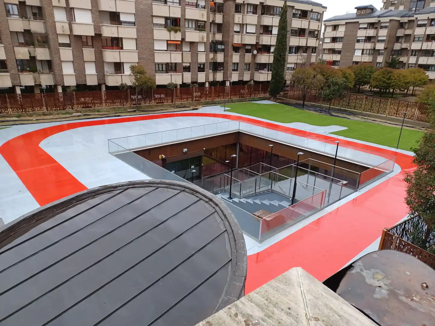 Terraza de Oficina de alquiler en Valladolid con Aire acondicionado y Calefacción