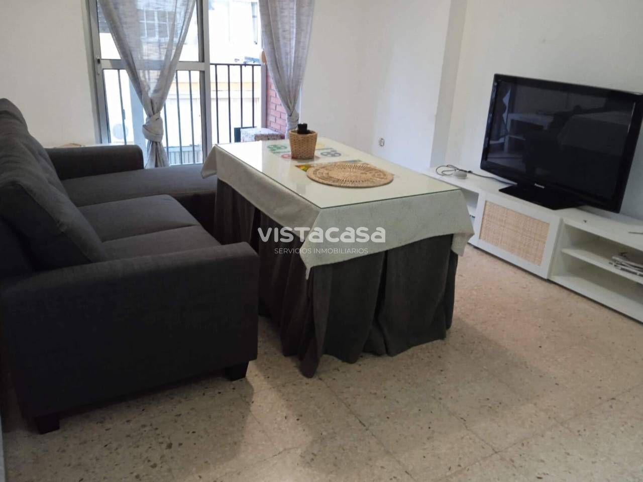Living room of Flat to rent in Alcalá de Guadaira  with Furnished and Balcony
